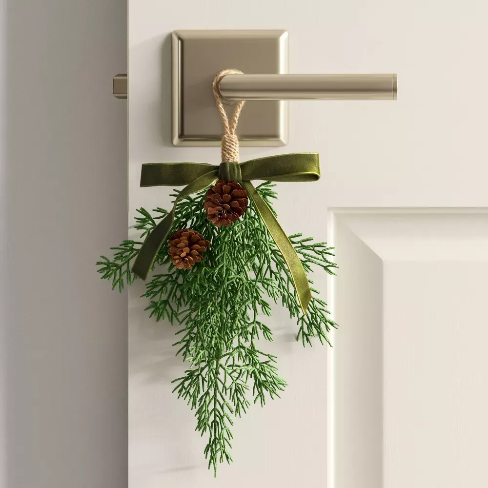 🔥CHRISTMAS ON SALE🔥Real Touch Christmas Mini Swag