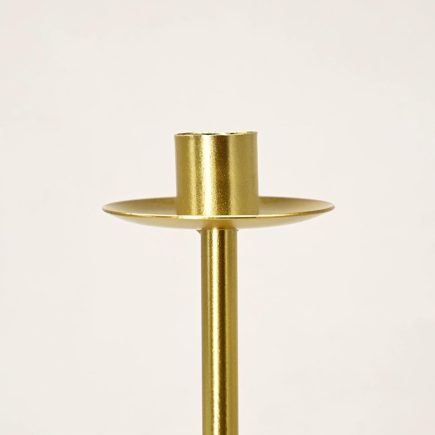 Metal Bow Tall Candle Sticks Holder Decor