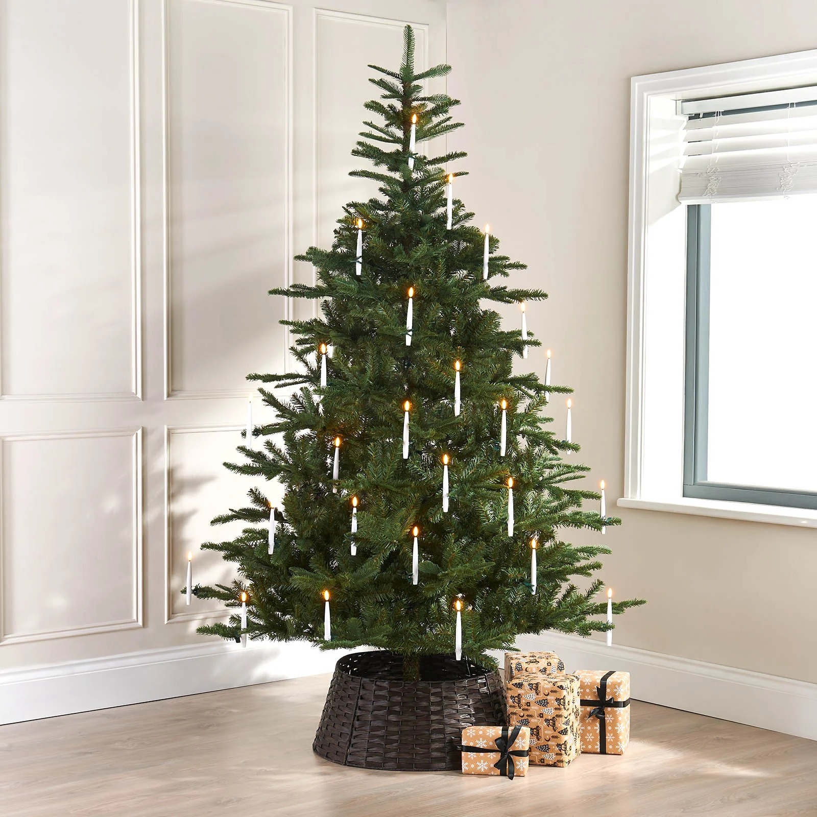 12 PCS Flameless LED Clip On Candles Battery Operated with Remote Timer