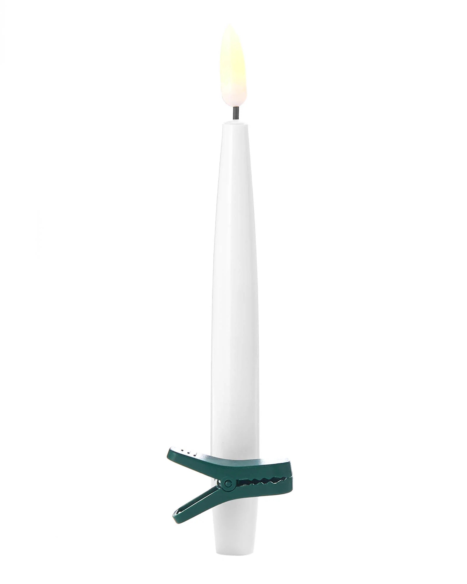 12 PCS Flameless LED Clip On Candles Battery Operated with Remote Timer