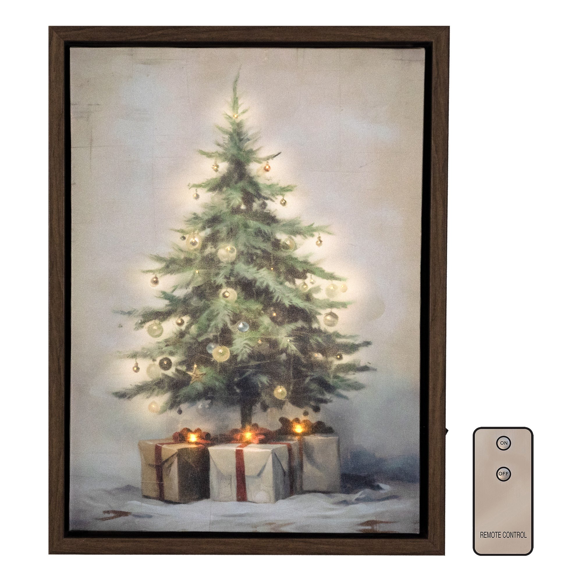 🎄Christmas Sale - 45% OFF🎄Old Time Christmas Lighted Wall Art