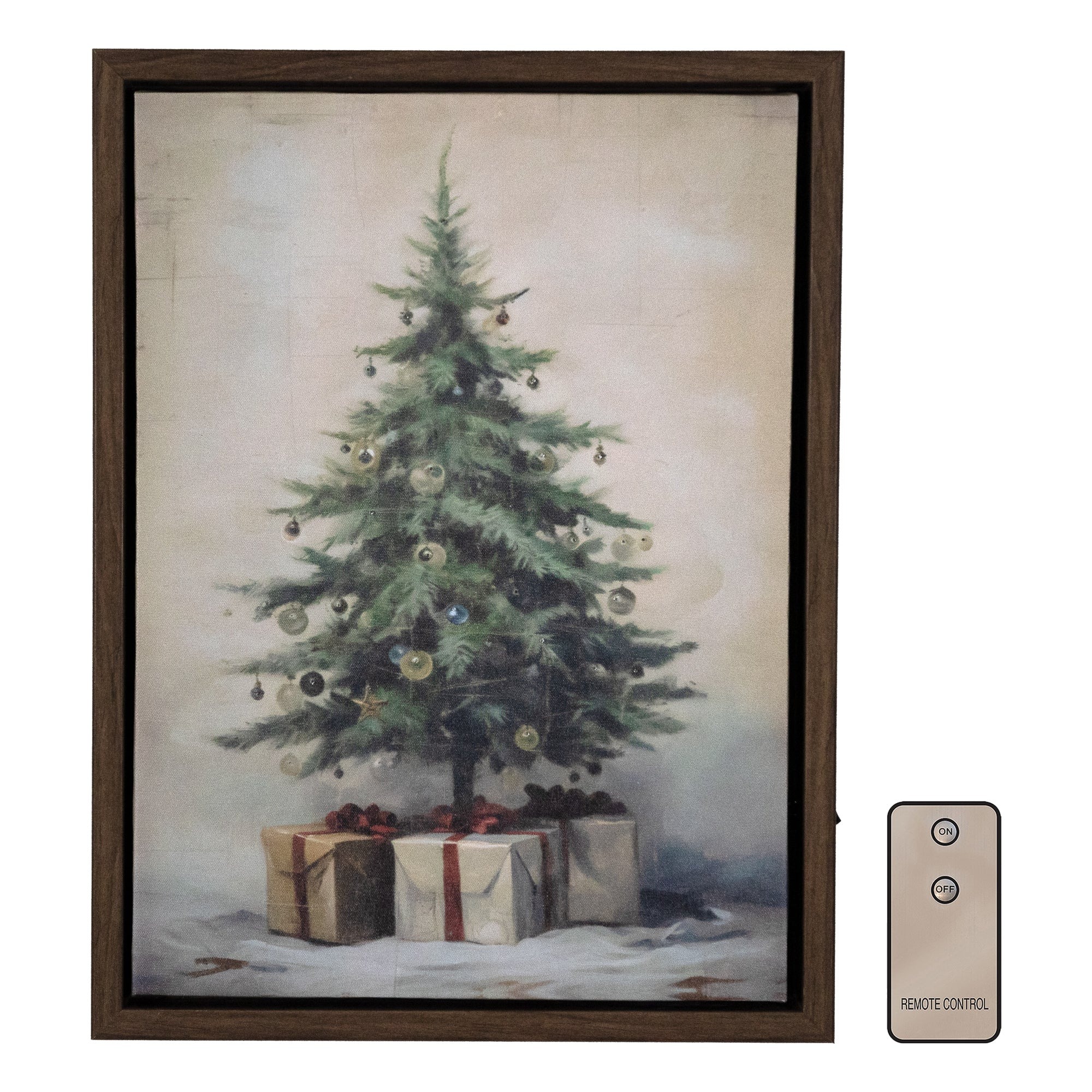 🎄Christmas Sale - 45% OFF🎄Old Time Christmas Lighted Wall Art