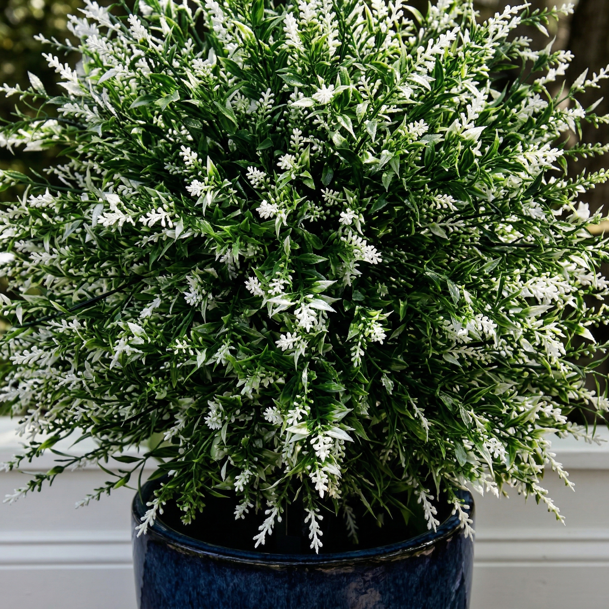 Artificial Lavender with Ground Stake