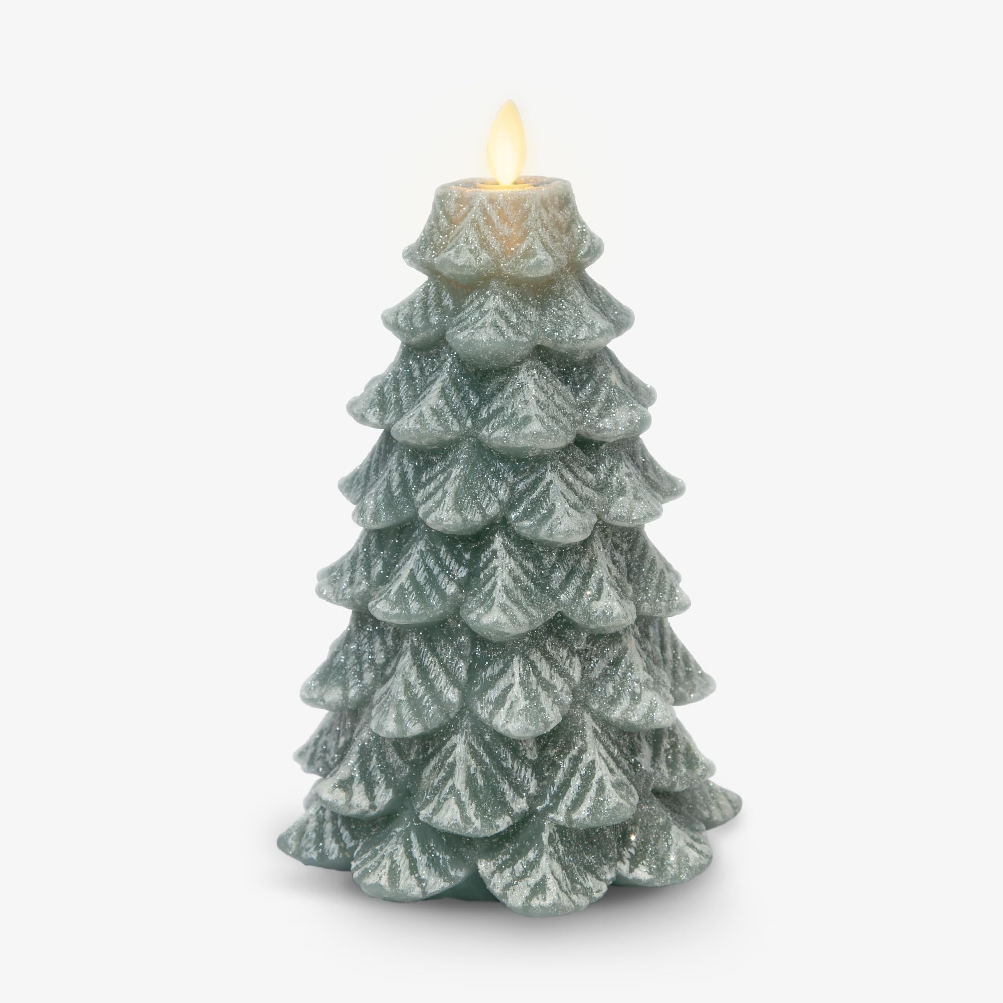 Christmas Tree Flameless Candle Moving Flame Effect LED Candle
