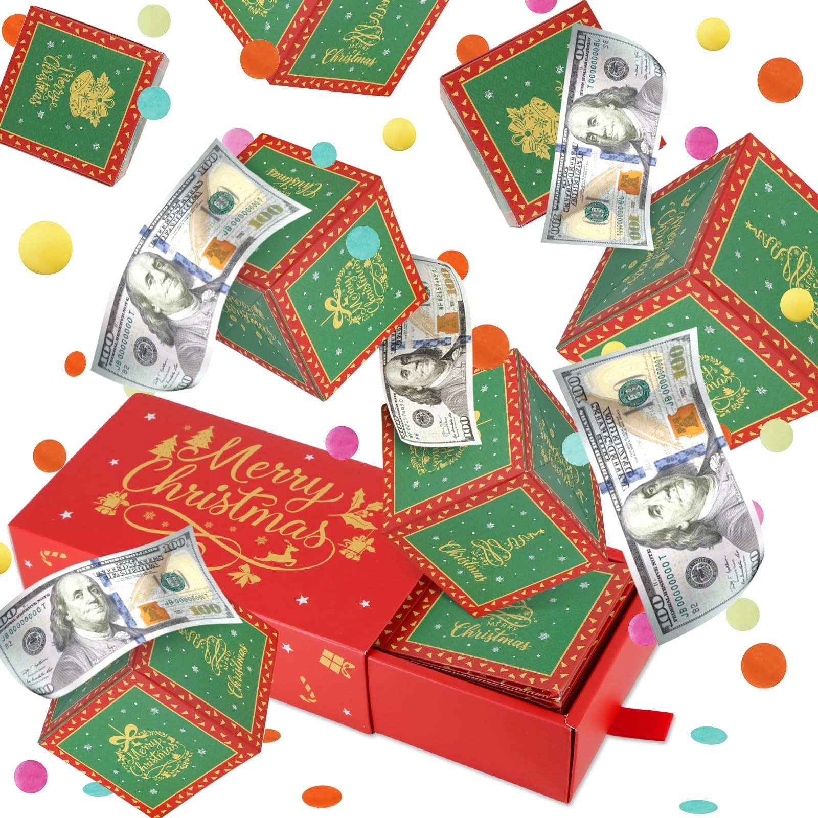 Christmas Surprise Explosion Gift Box
