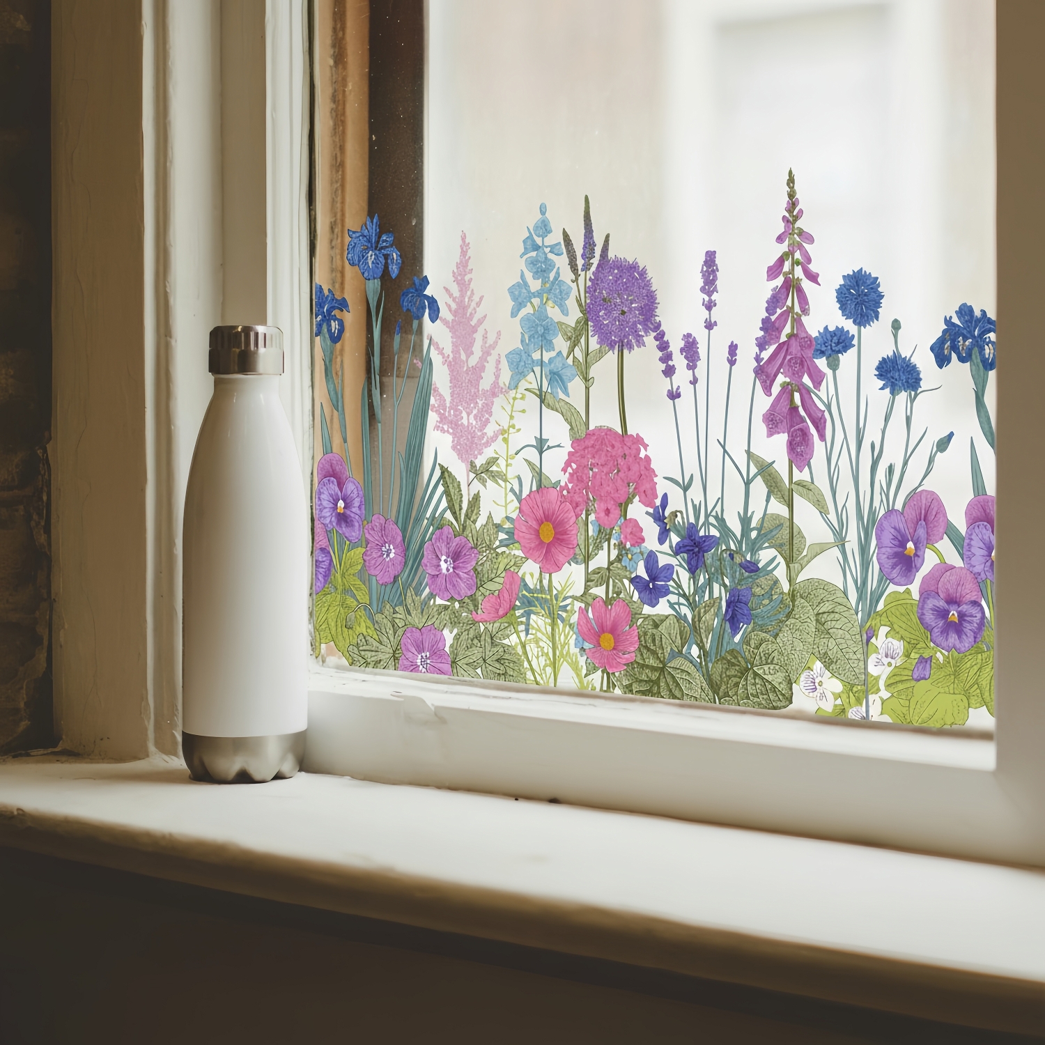 Secret Garden Window Stickers