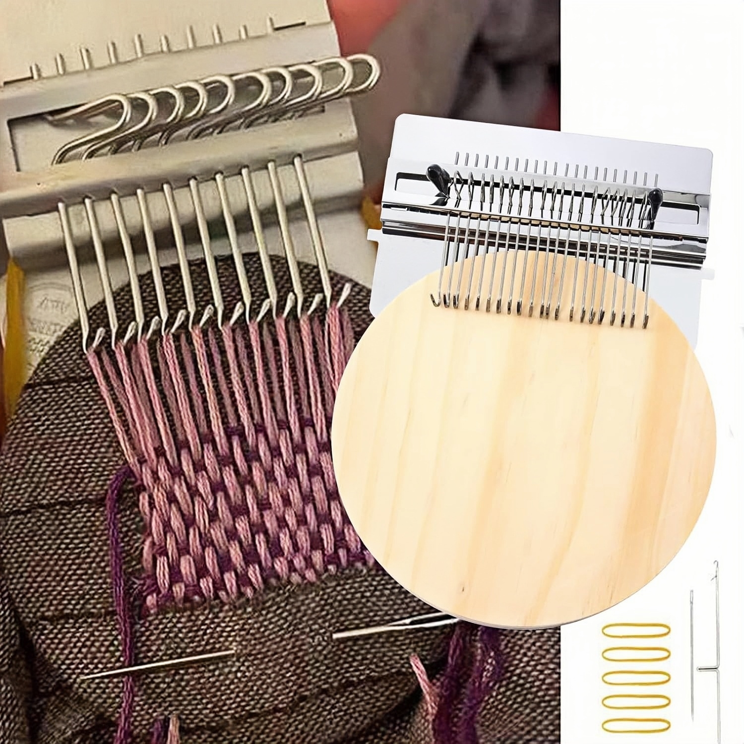 DIY Mini Loom Type Weave Tool