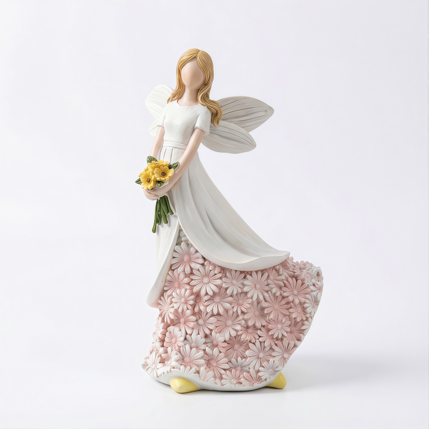 Sunflower Flower Fairy Figurine