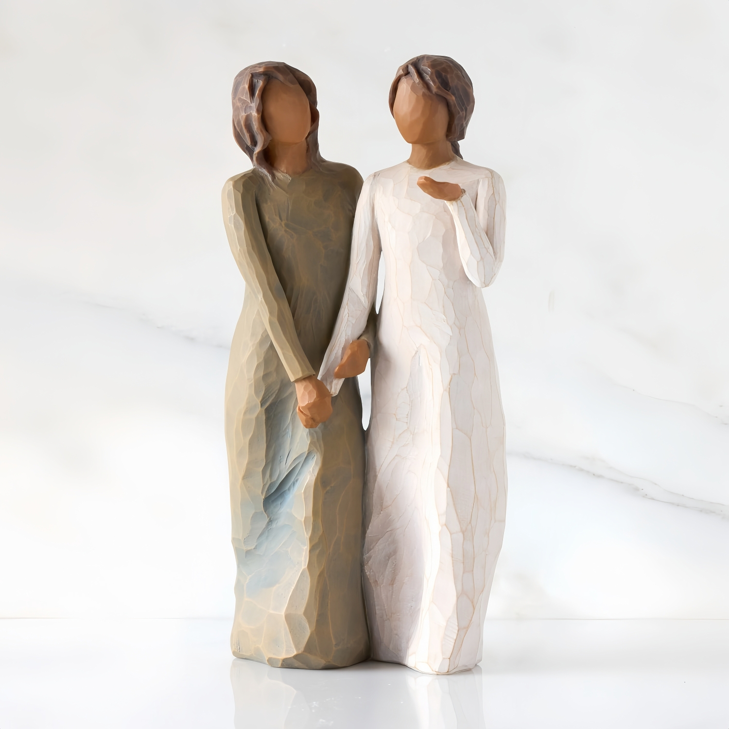 Walk With Me – Hand-Painted Sisters Figurine Collection