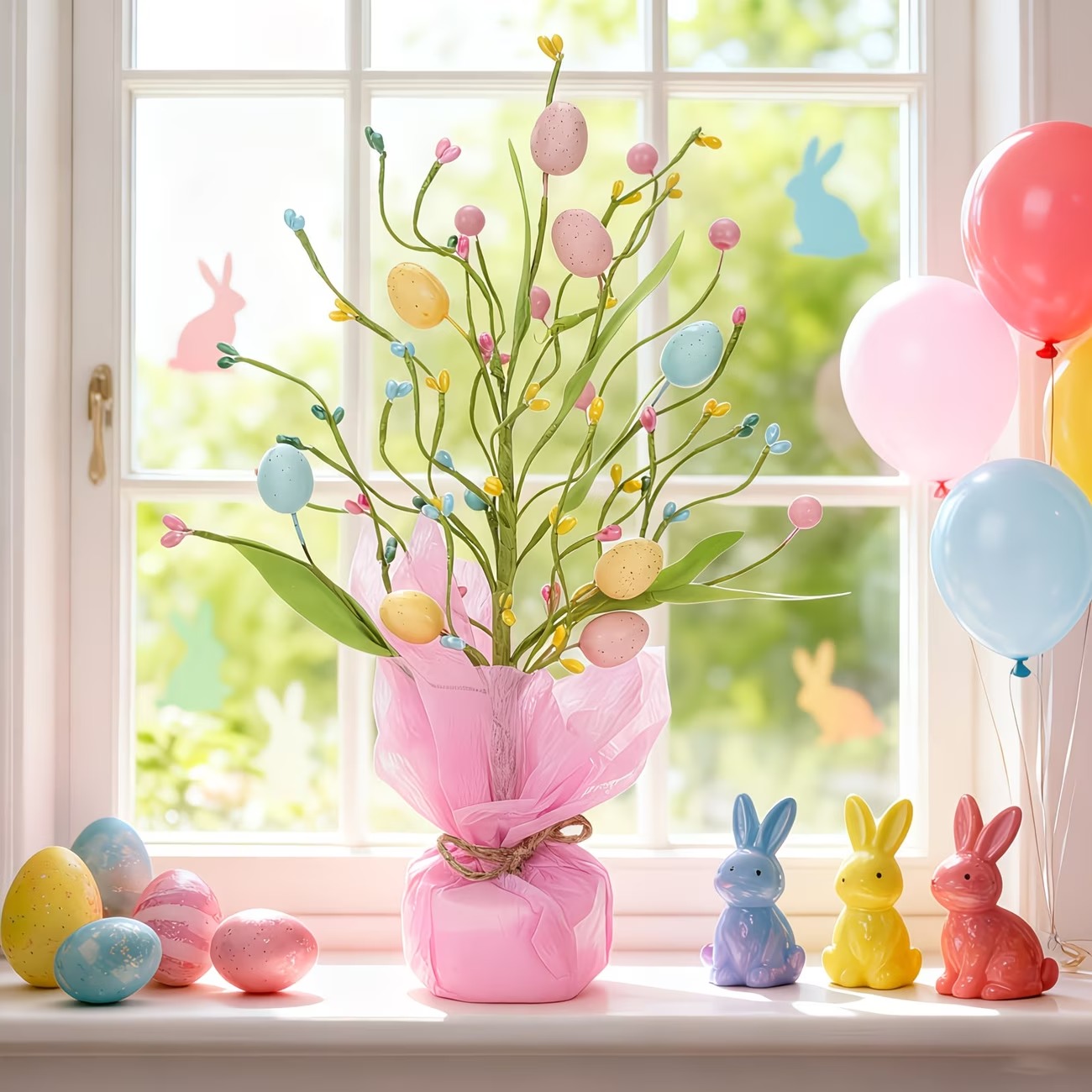 Tabletop Easter Egg Tree