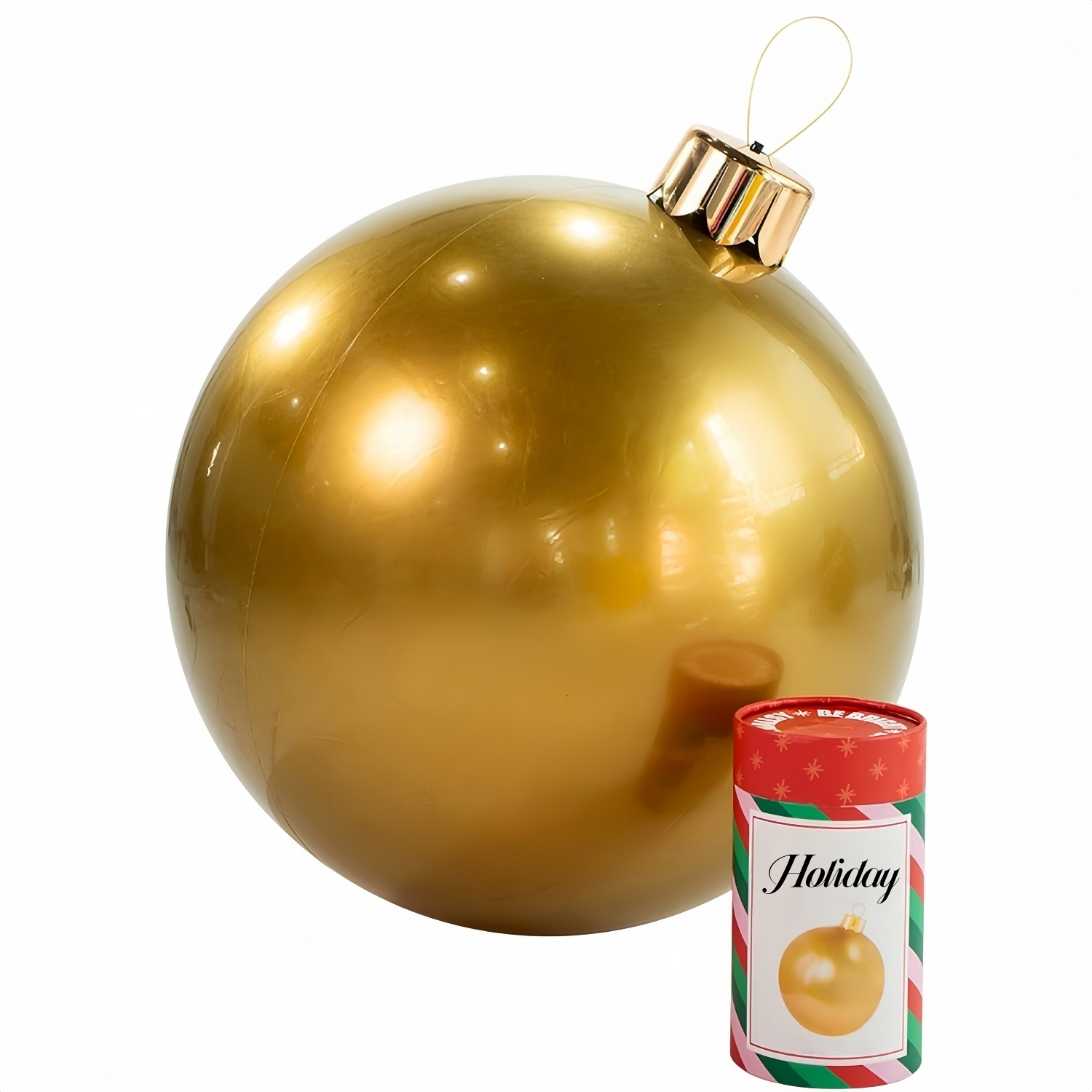 Oversized Inflatable Christmas Ornament Balls