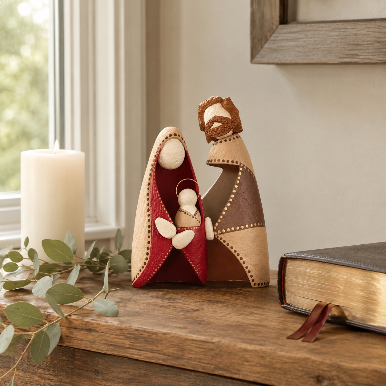 Holy Family Figurine