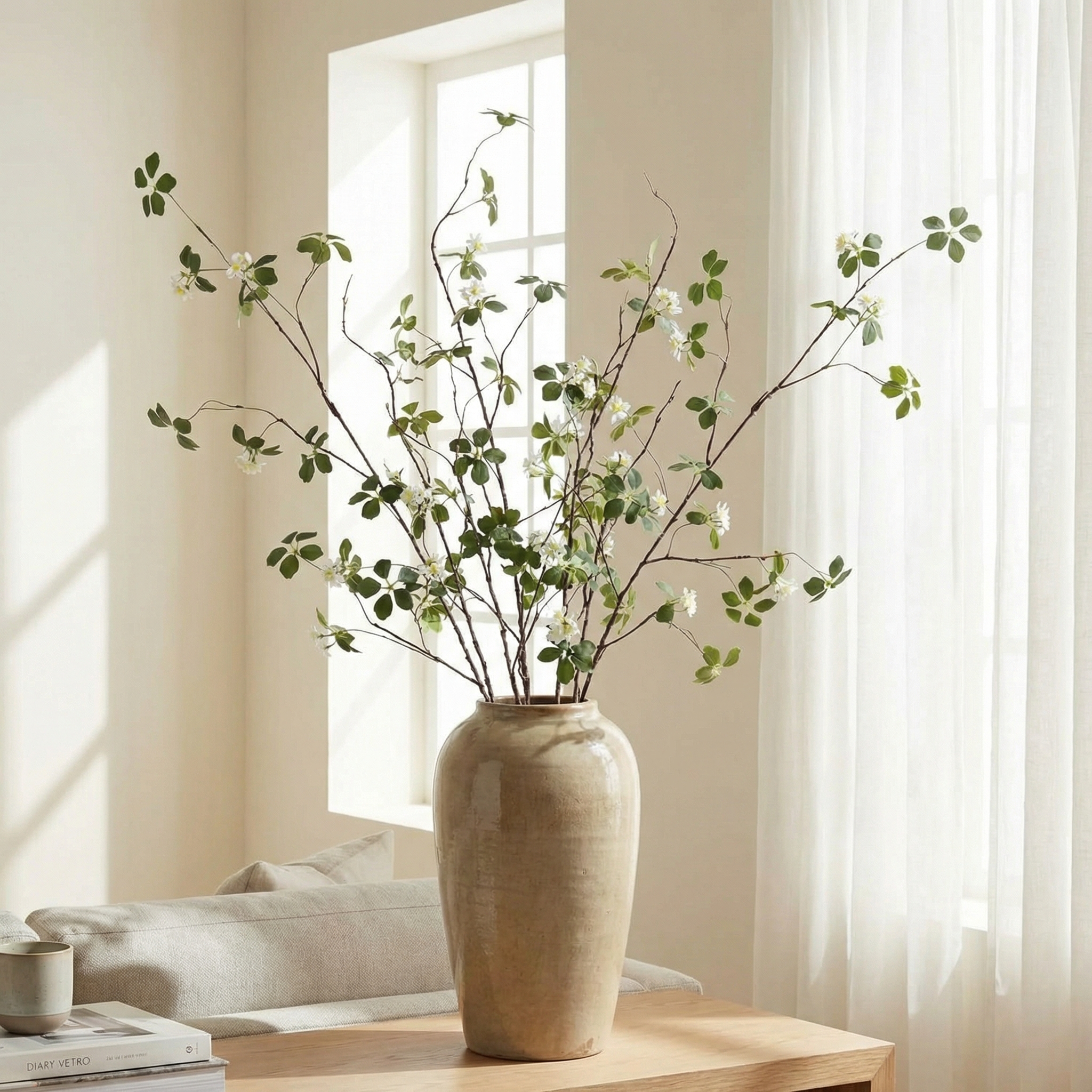 Tall Faux Spring Blossom Branches