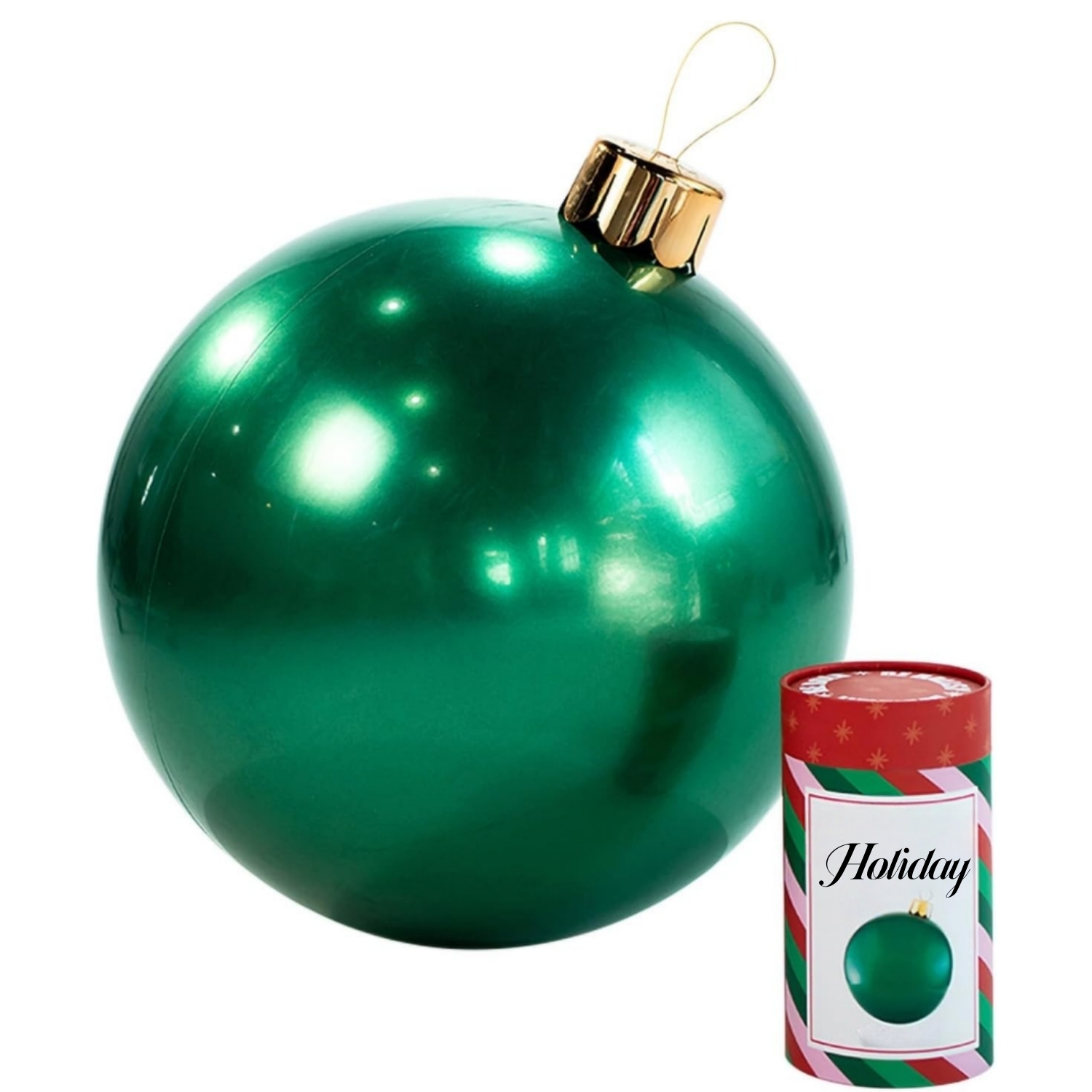 Oversized Inflatable Christmas Ornament Balls