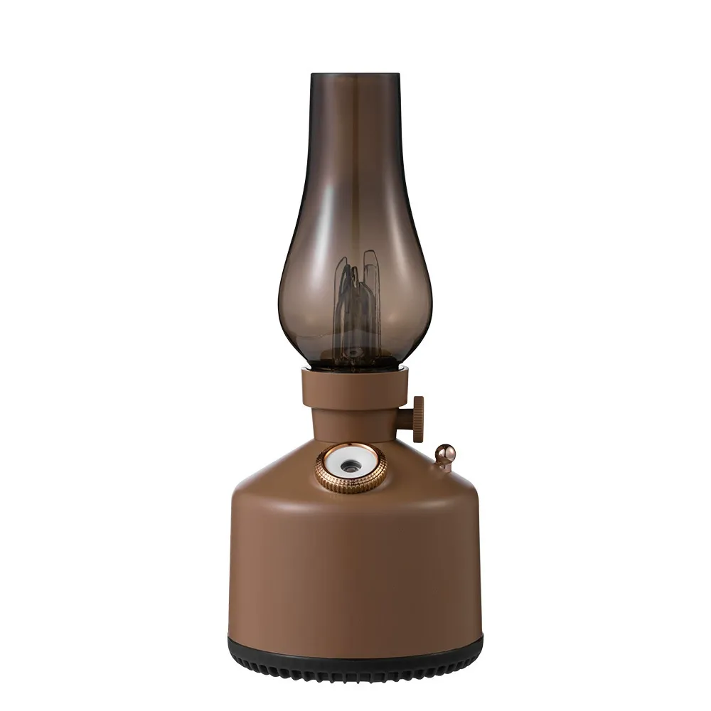 Vintage Kerosene Lamp Aroma Diffuser with Flickering Flame Effect