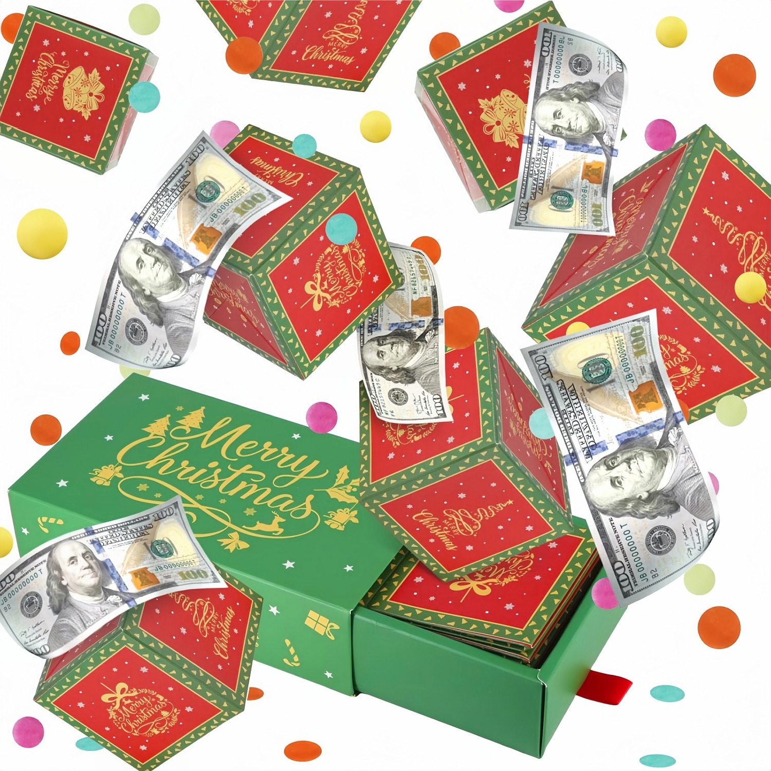 Christmas Surprise Explosion Gift Box