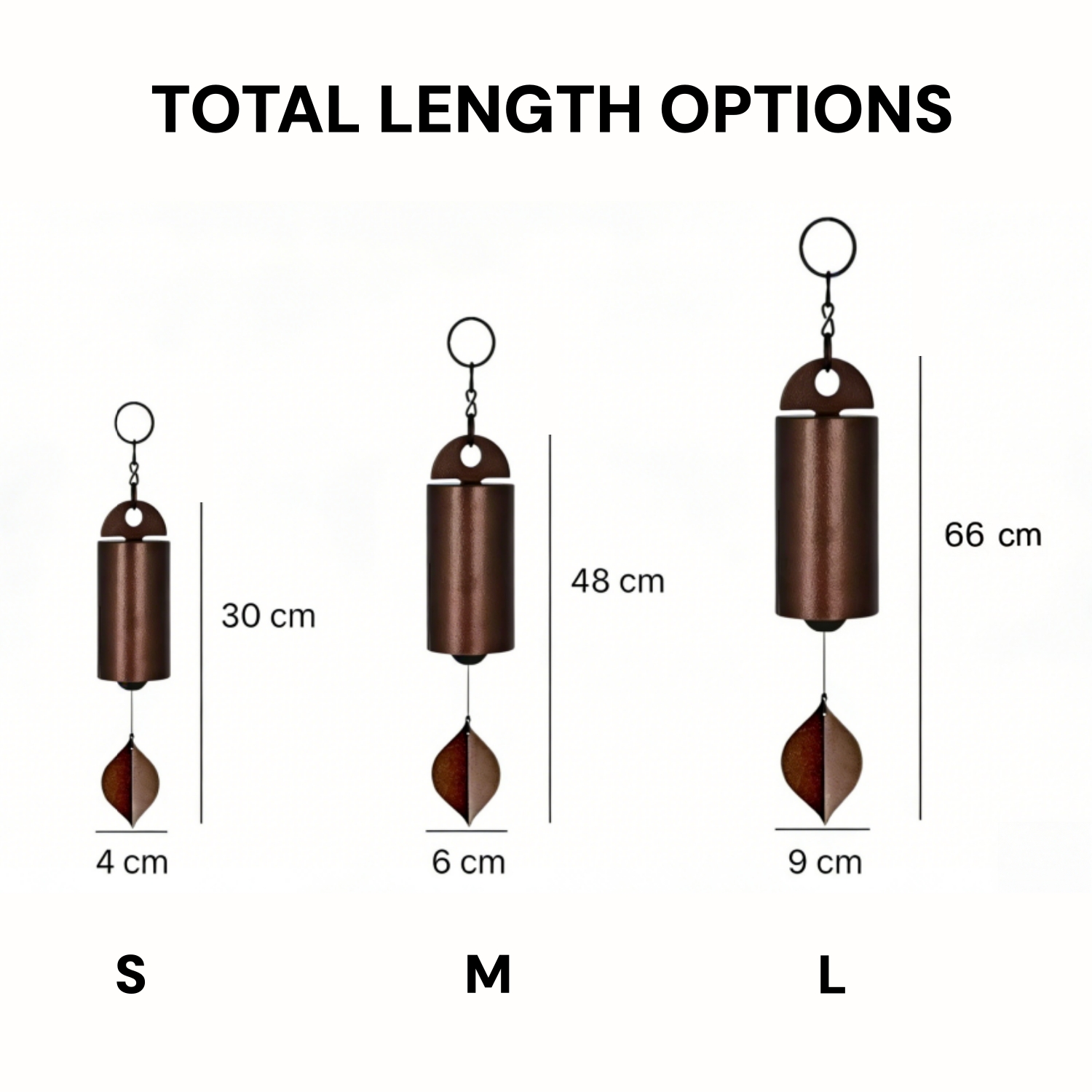 Vintage Metal Wind Chimes