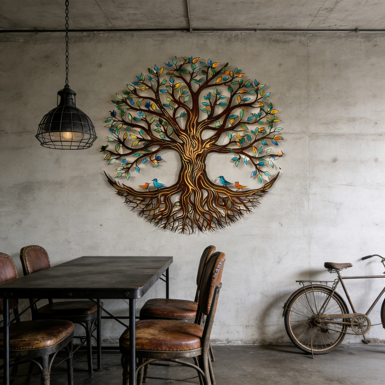 Large Tree of Life Metal Wall Art