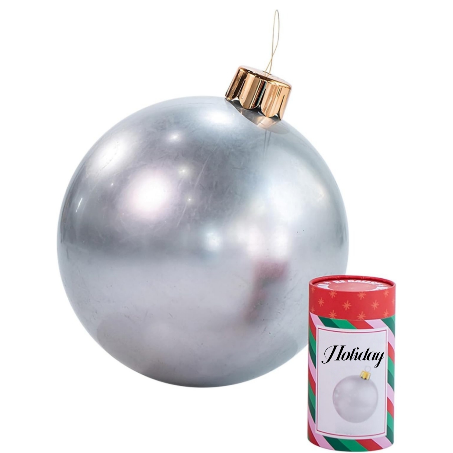 Oversized Inflatable Christmas Ornament Balls