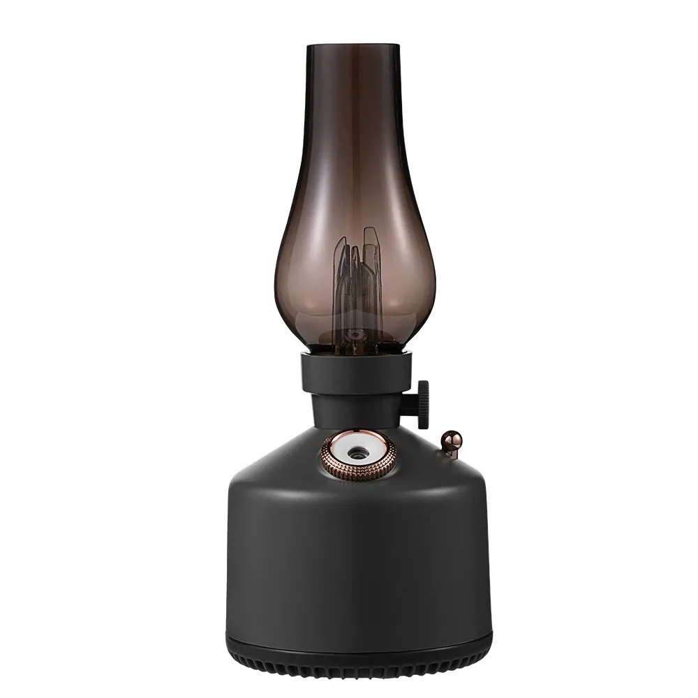 Vintage Kerosene Lamp Aroma Diffuser with Flickering Flame Effect