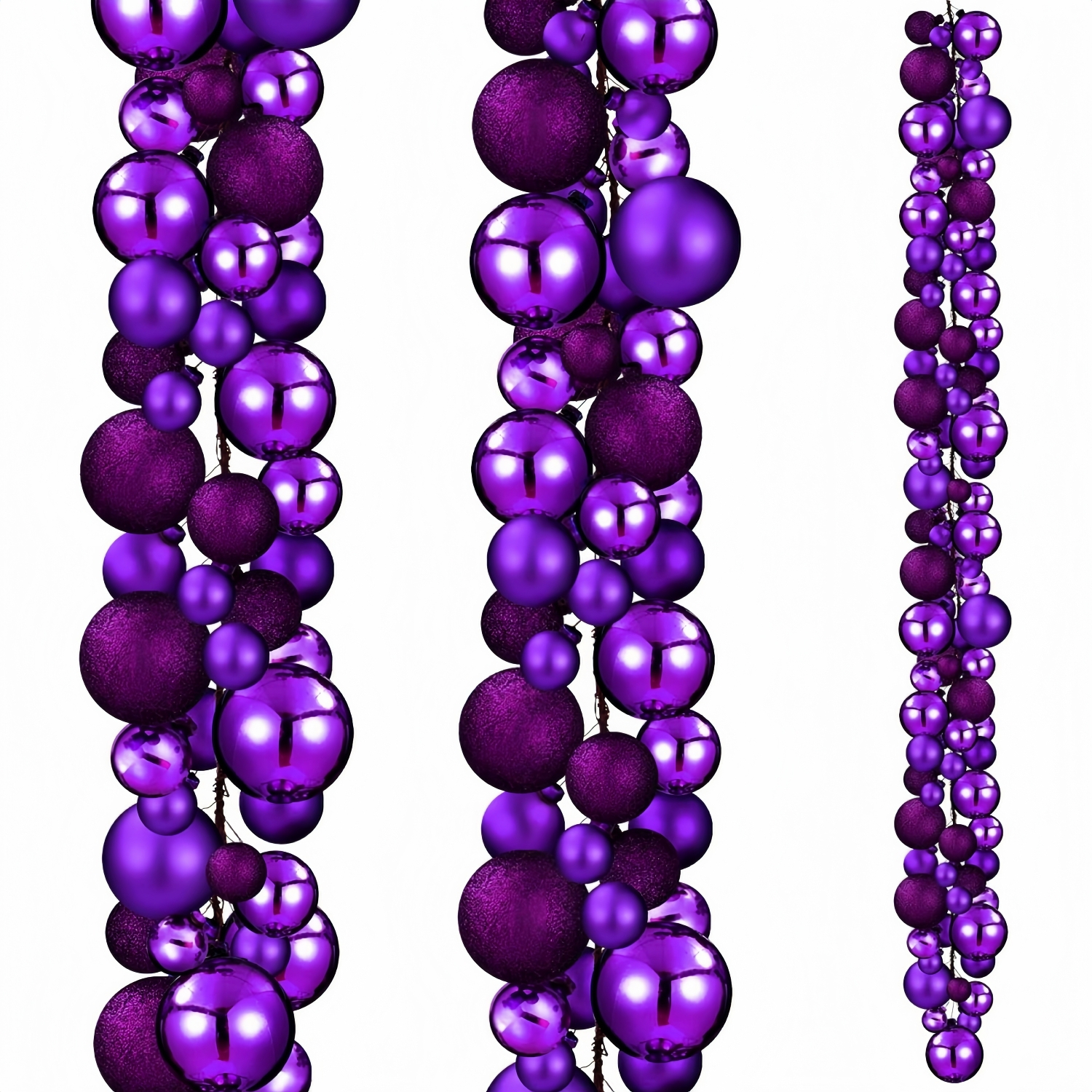 6FT Christmas Ball Garland