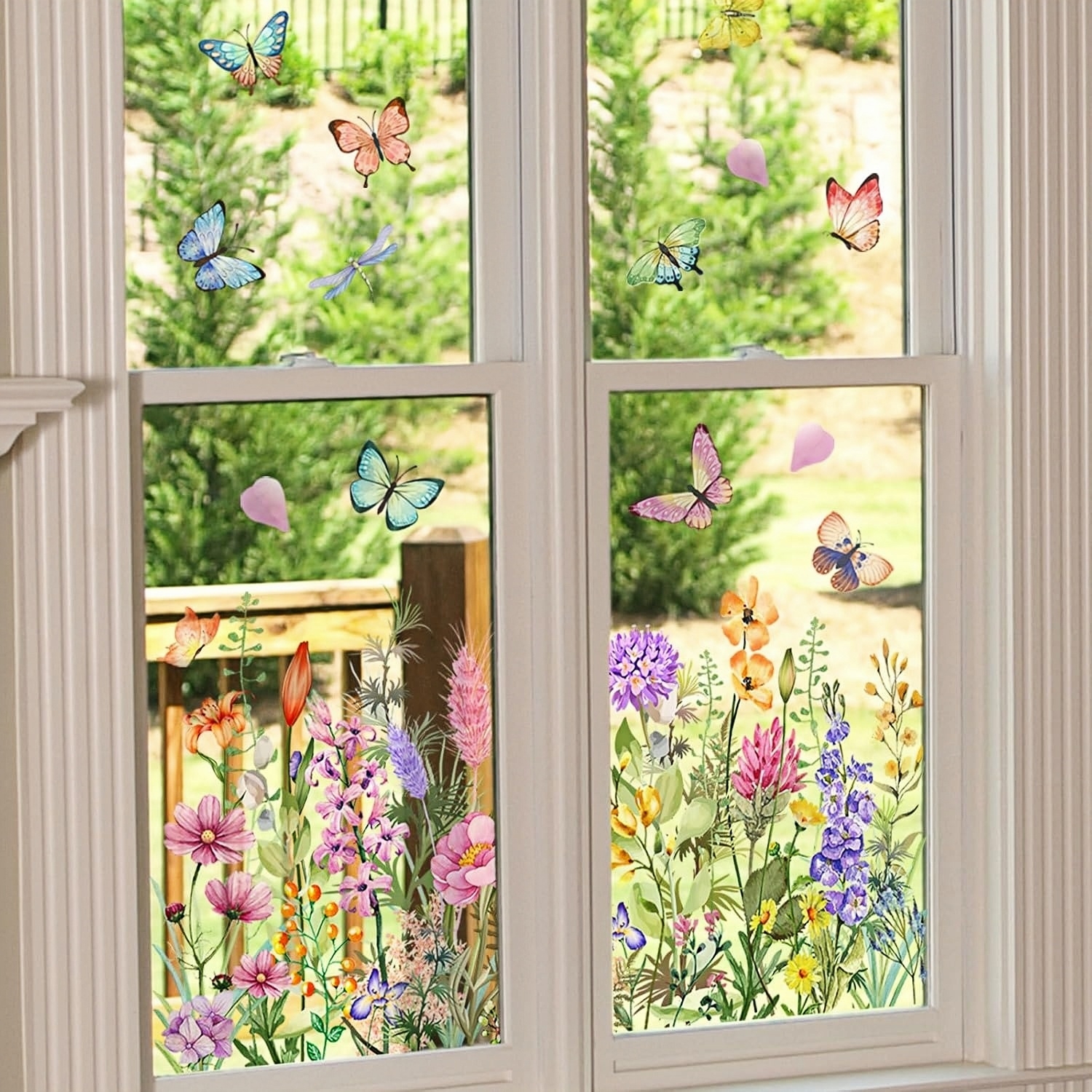 Secret Garden Window Stickers