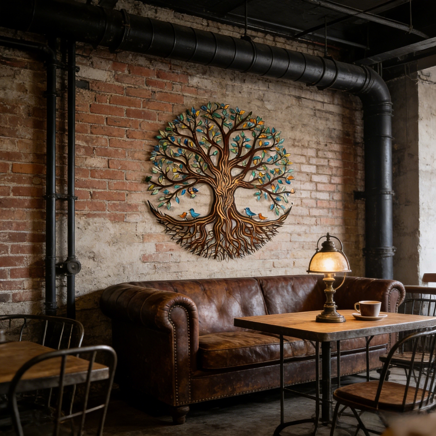 Large Tree of Life Metal Wall Art