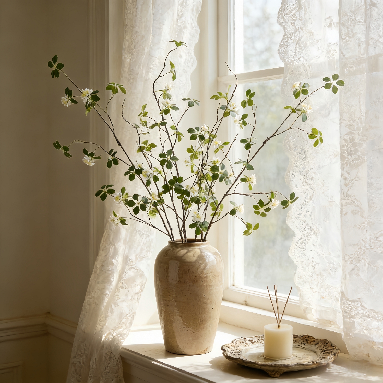 Tall Faux Spring Blossom Branches