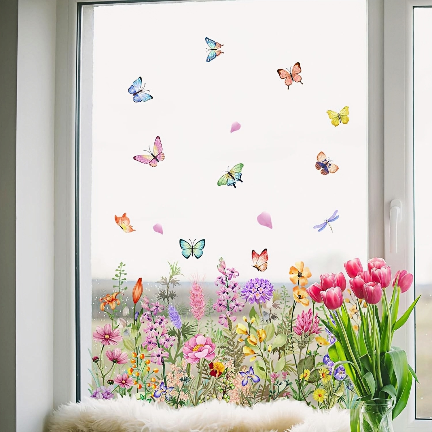 Secret Garden Window Stickers