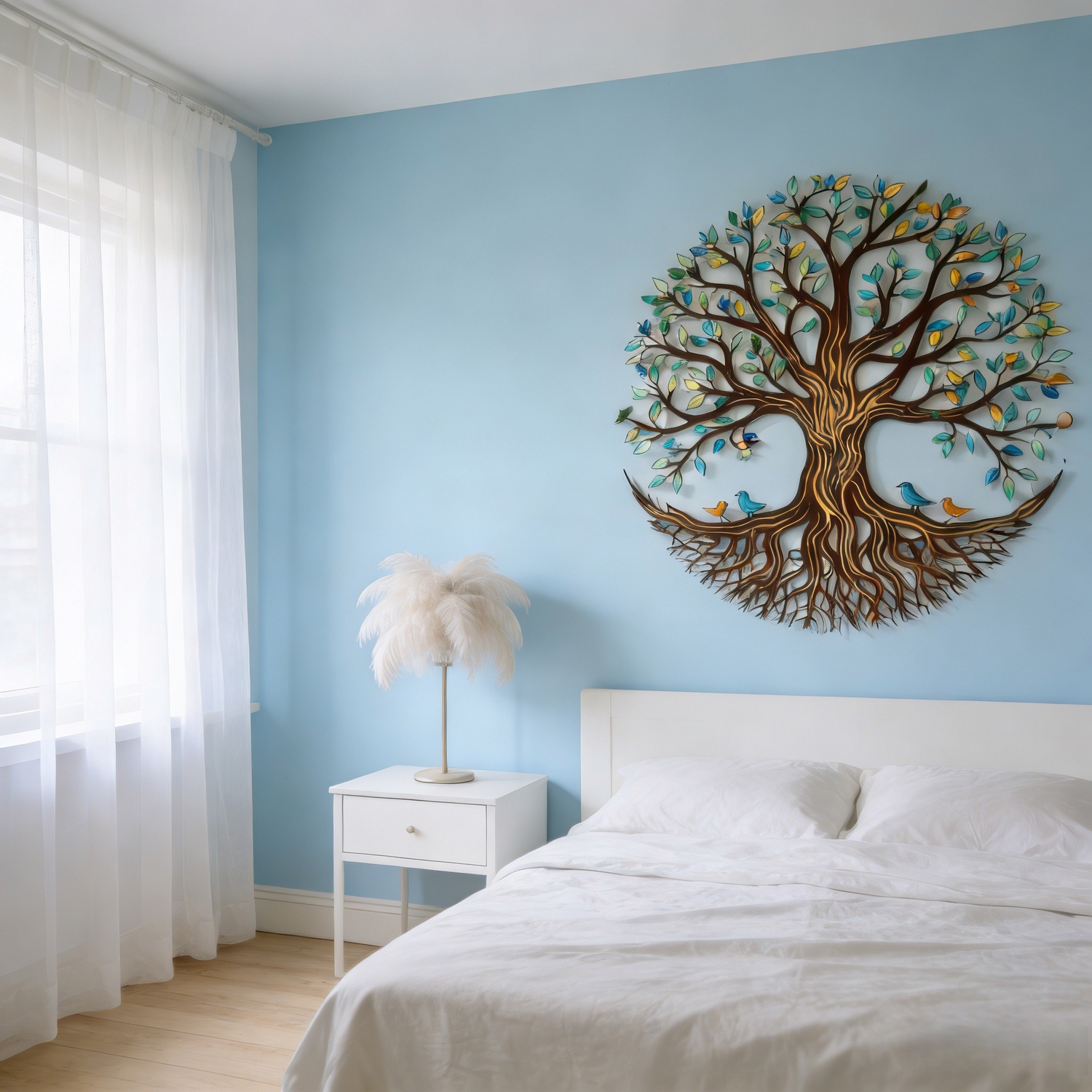 Large Tree of Life Metal Wall Art