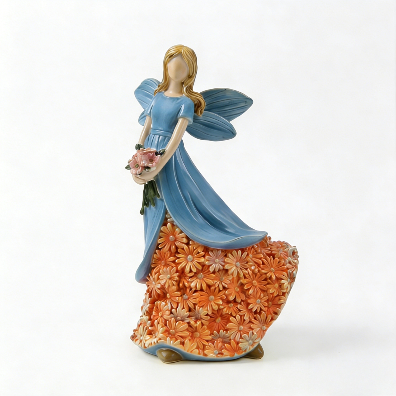 Sunflower Flower Fairy Figurine