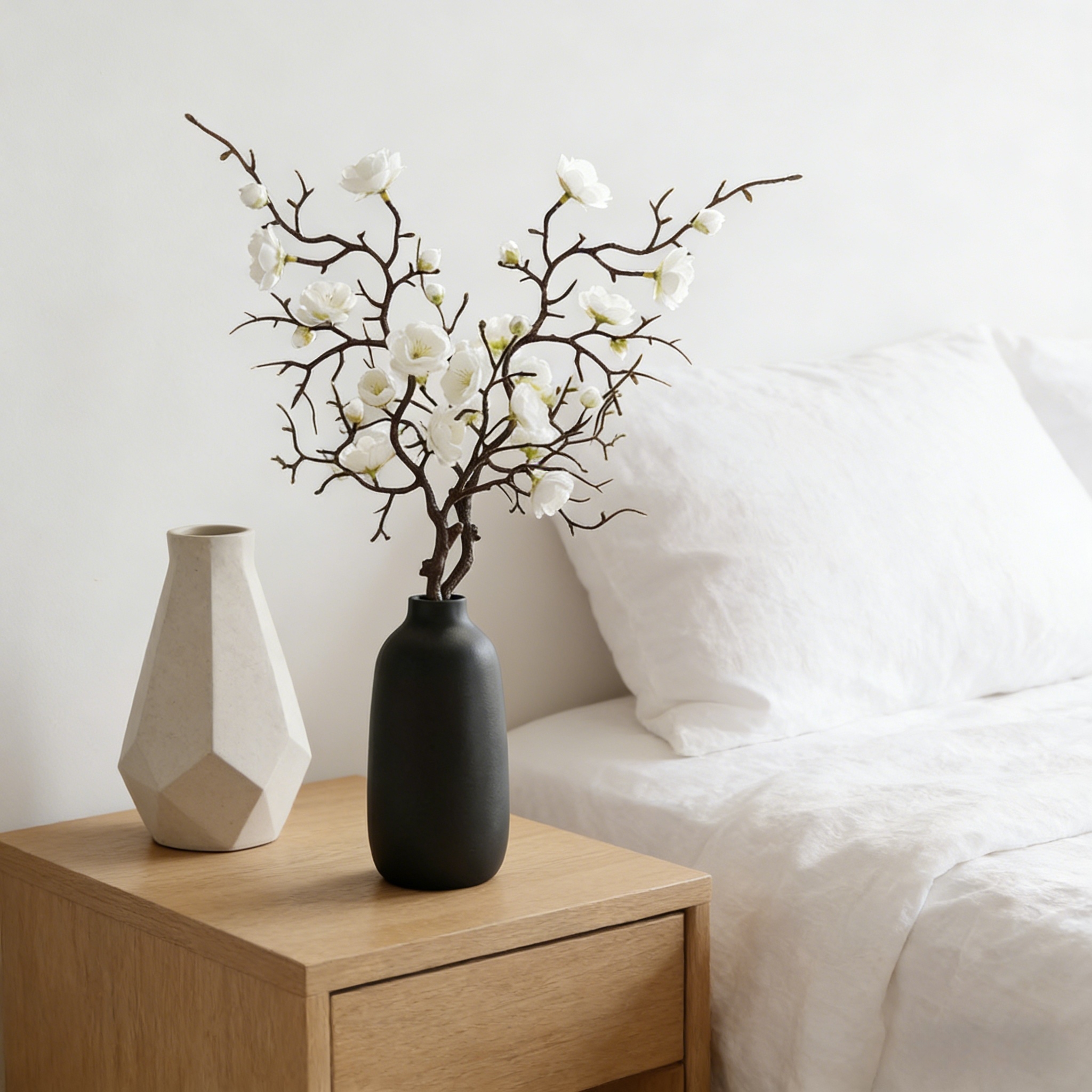 Large Artificial Plum Blossom Branches
