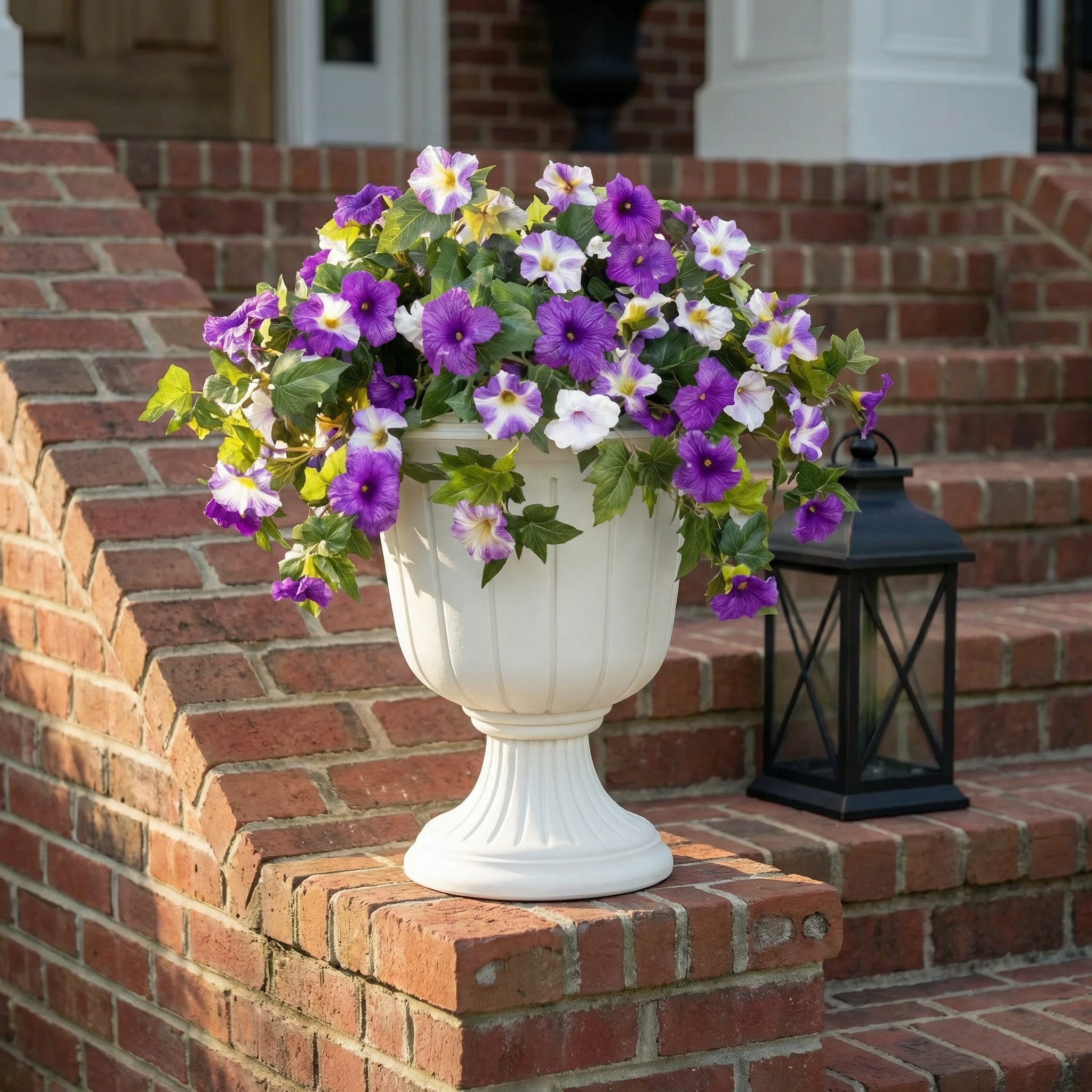 Spring Bloom Artificial Petunia Arrangement