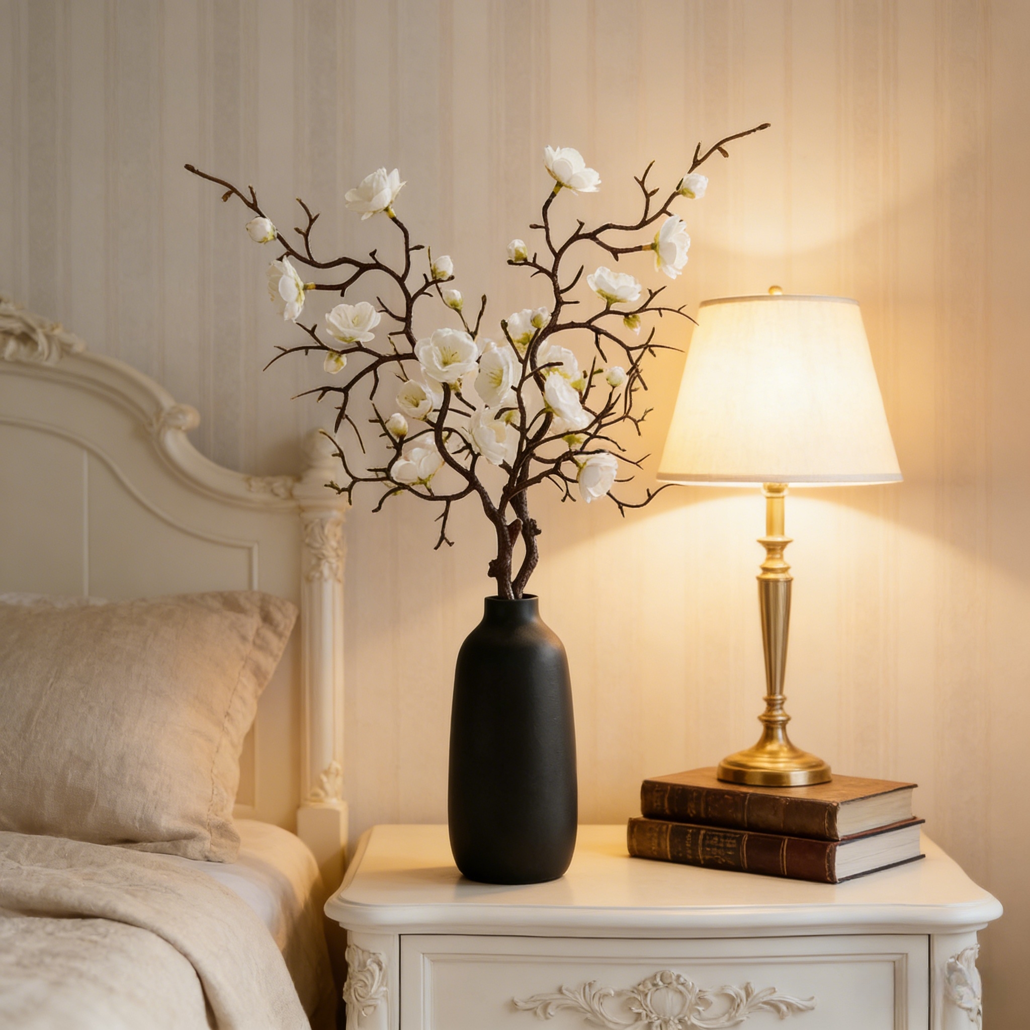 Large Artificial Plum Blossom Branches