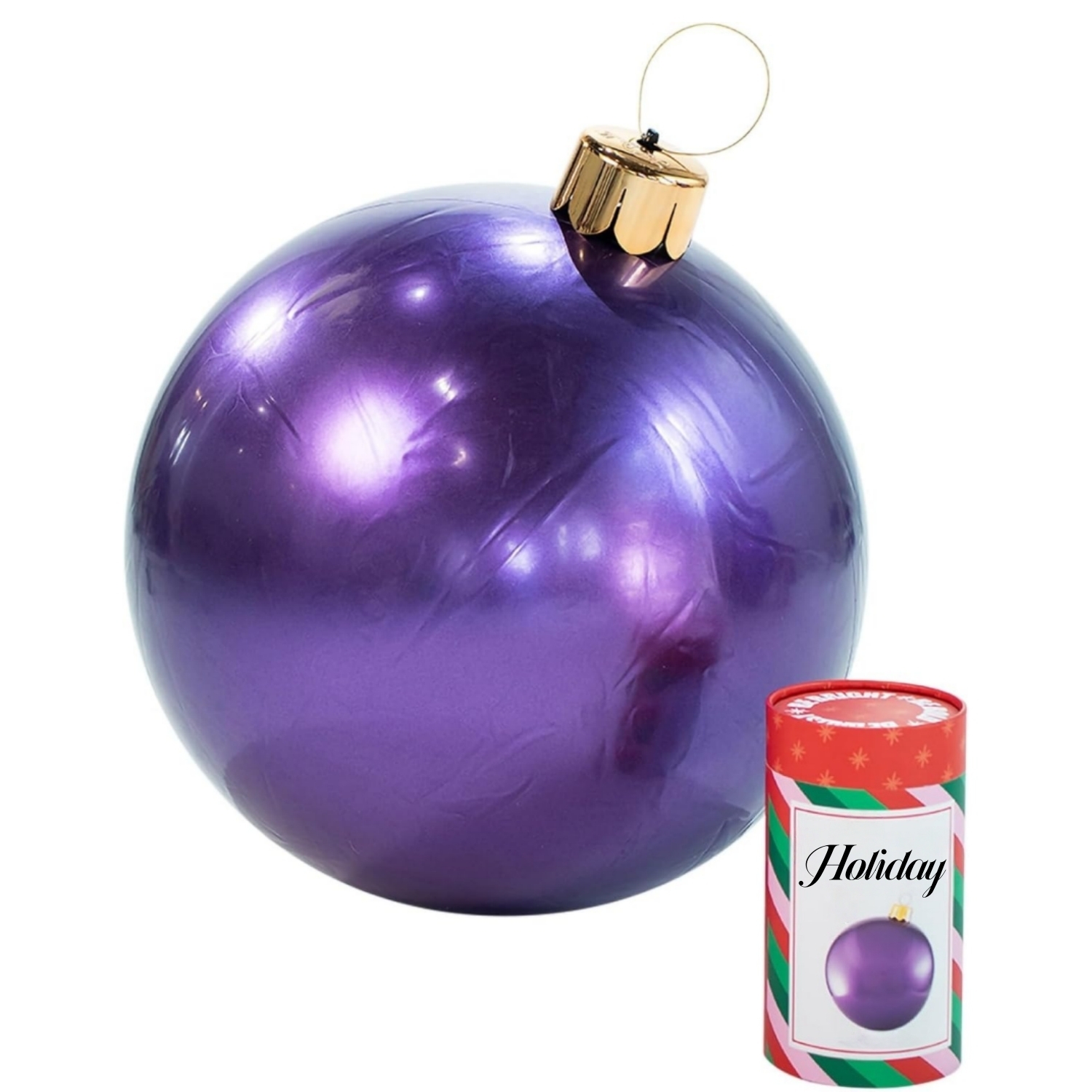 Oversized Inflatable Christmas Ornament Balls