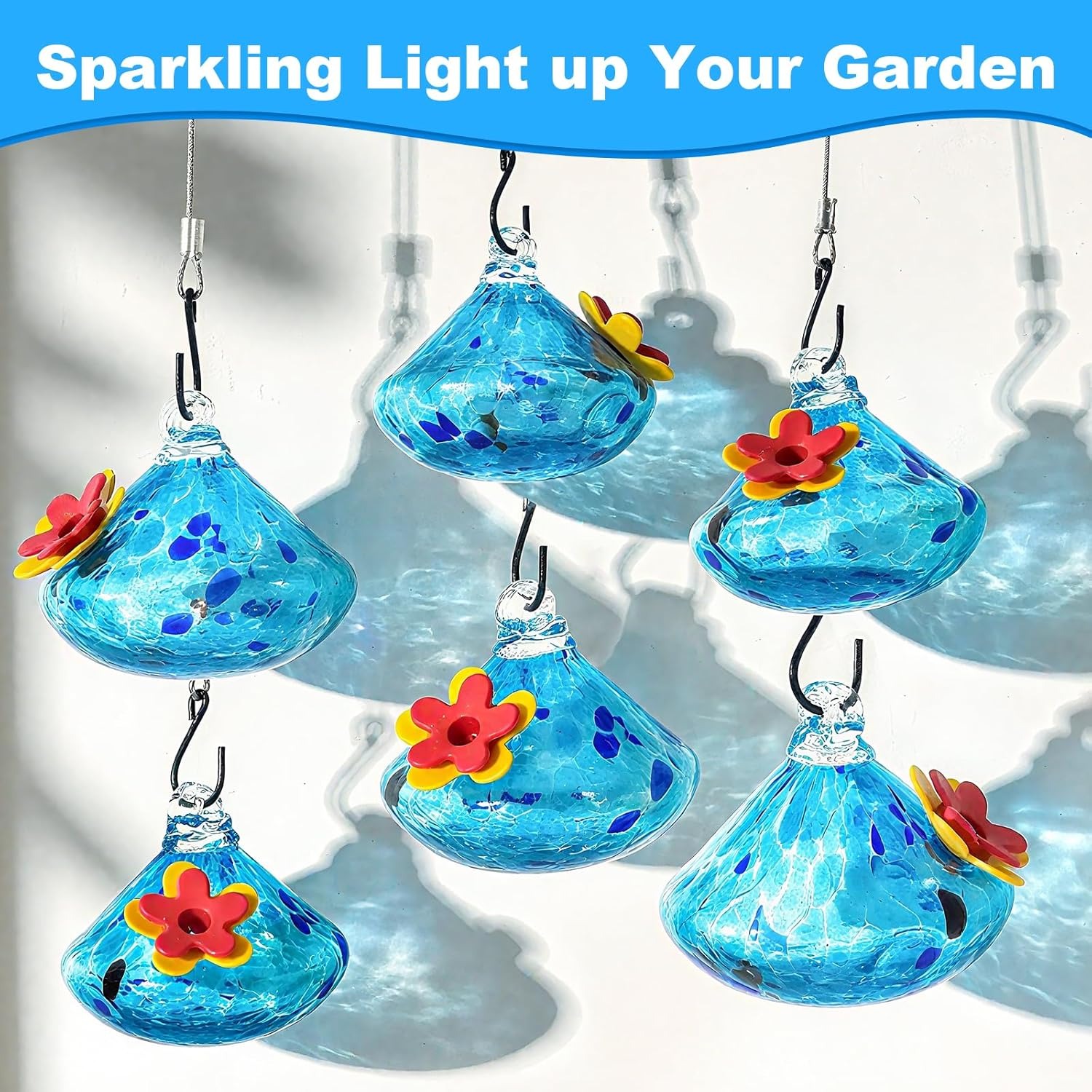 Charming Wind Chimes Hummingbird Feeders