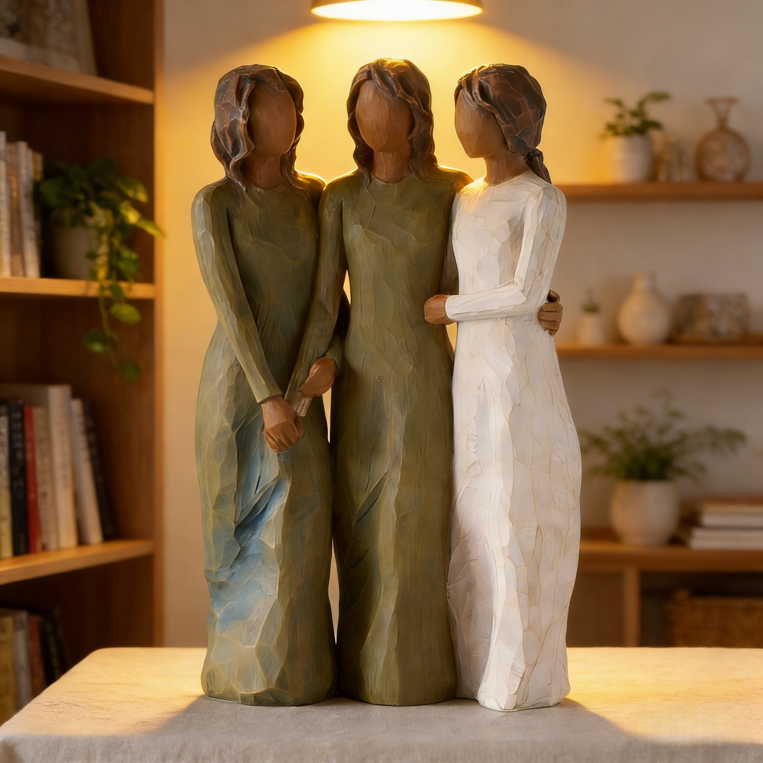Walk With Me – Hand-Painted Sisters Figurine Collection