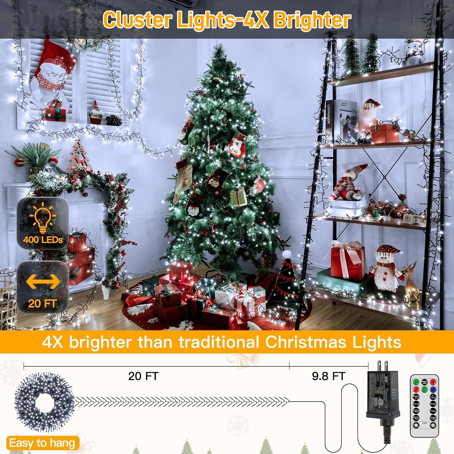 Christmas Cluster Lights