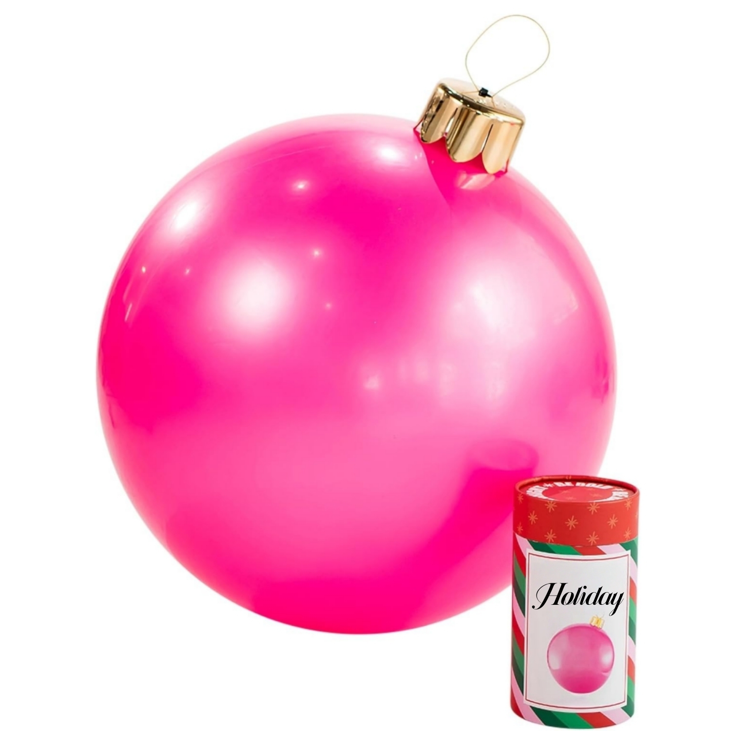 Oversized Inflatable Christmas Ornament Balls