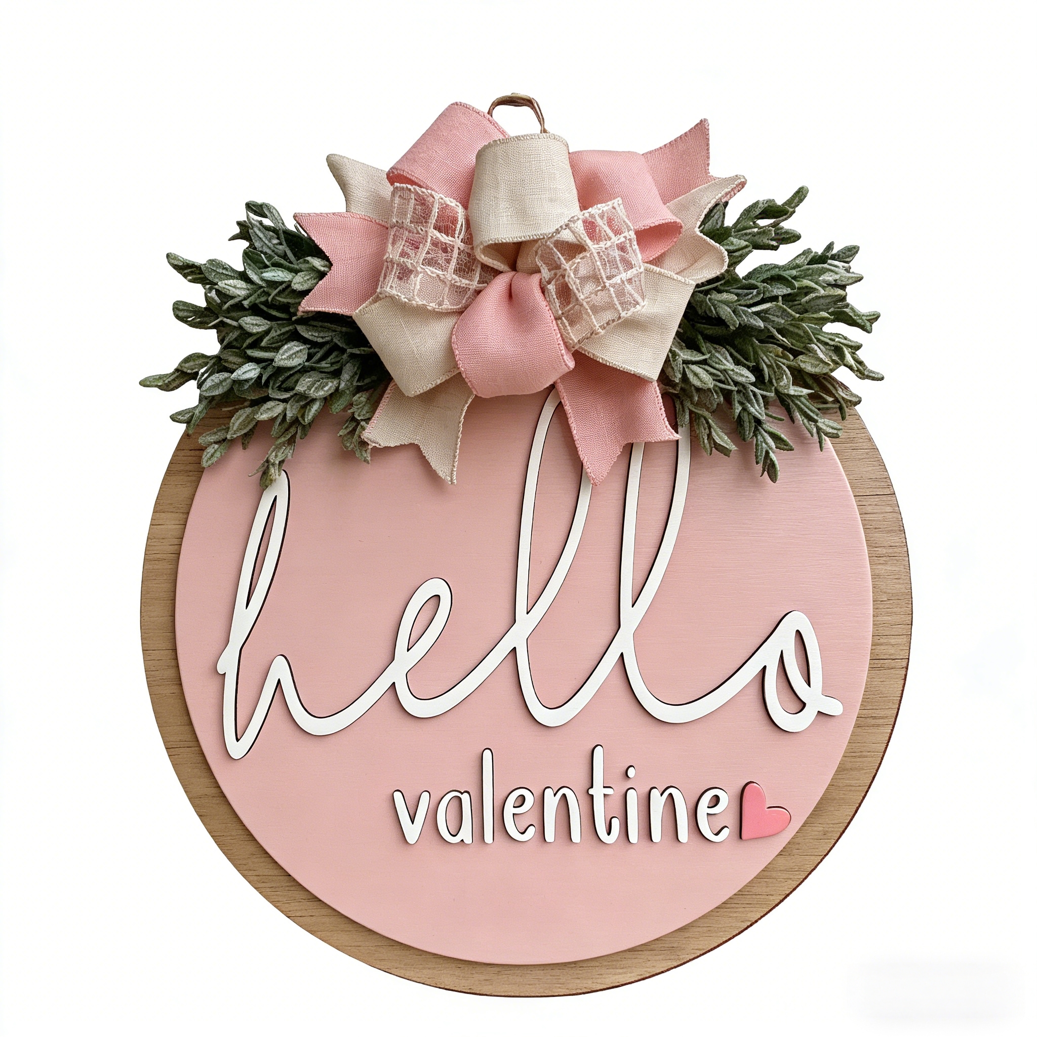 Valentine’s Day Welcome Door Hanger
