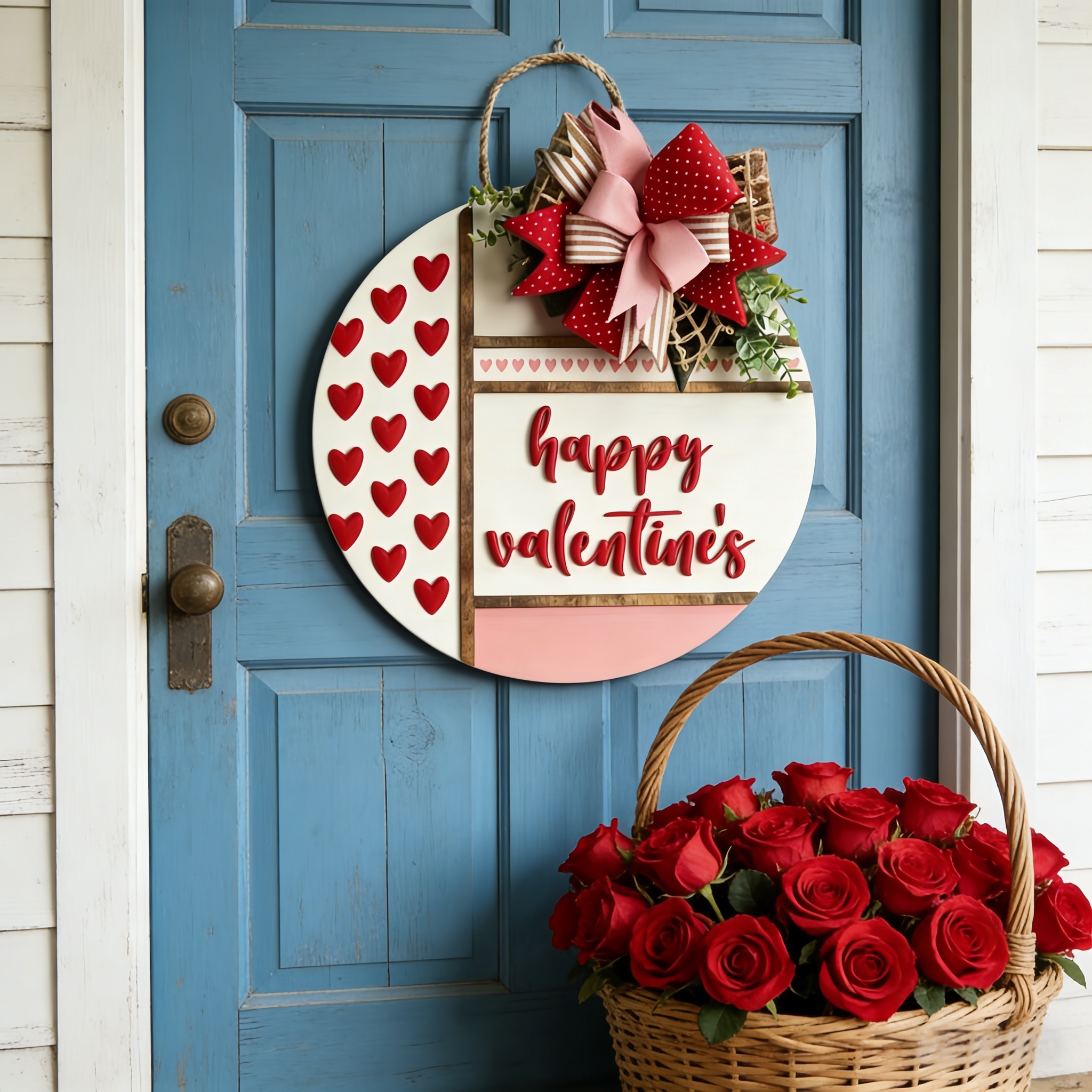 Valentine’s Day Welcome Door Hanger