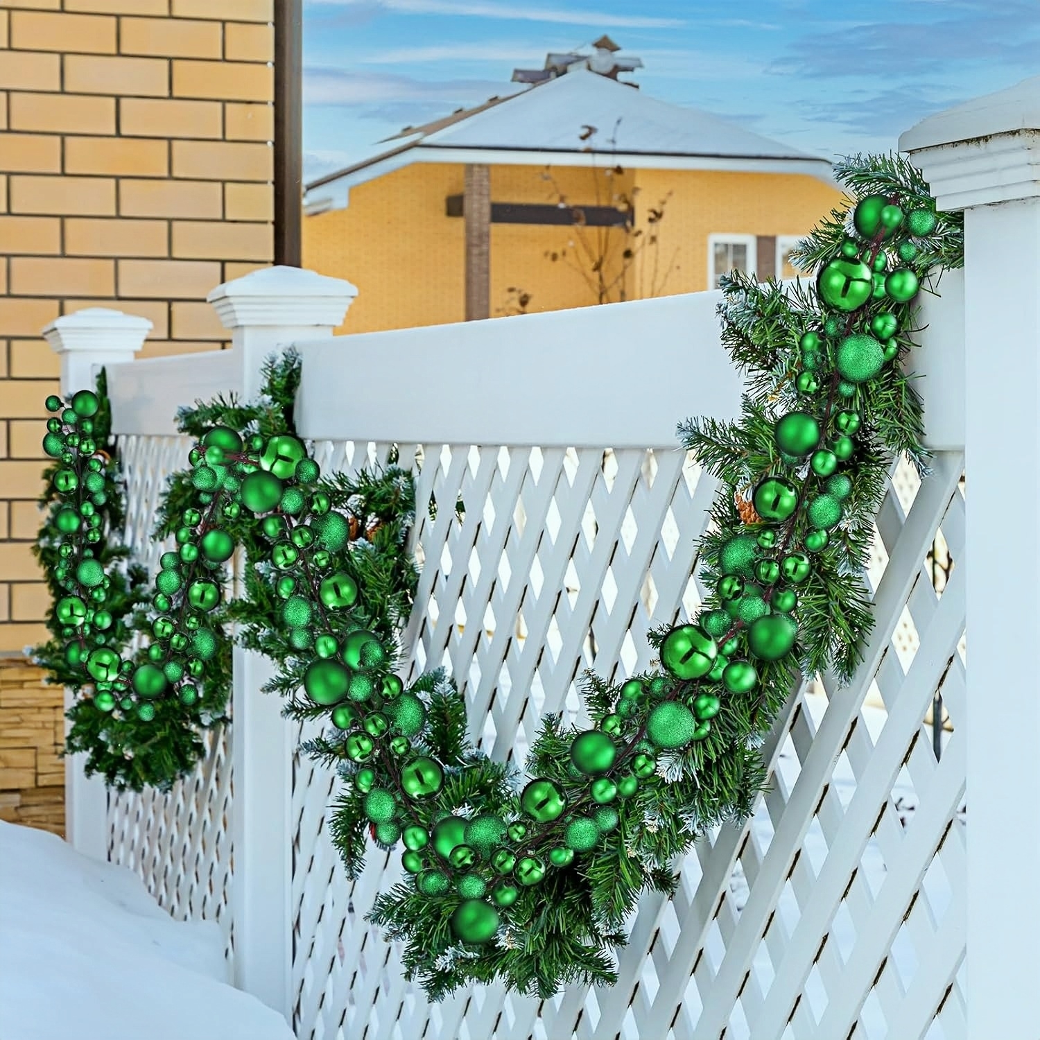 6FT Christmas Ball Garland