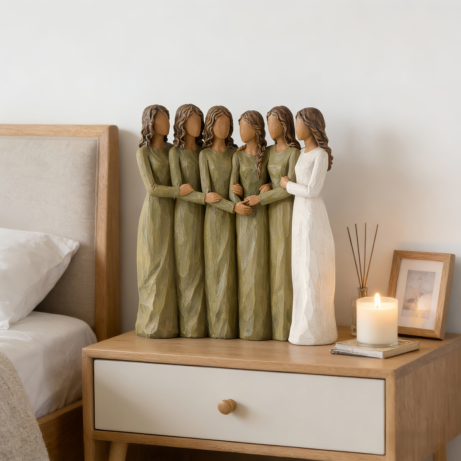 Walk With Me – Hand-Painted Sisters Figurine Collection
