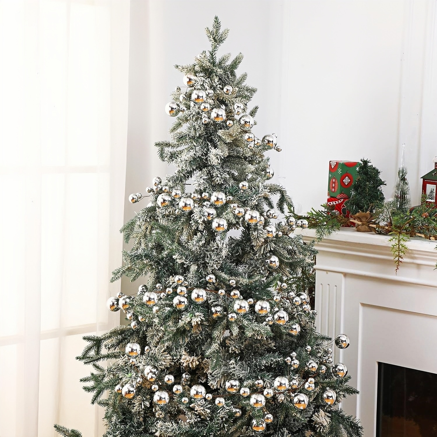 6FT Christmas Ball Garland