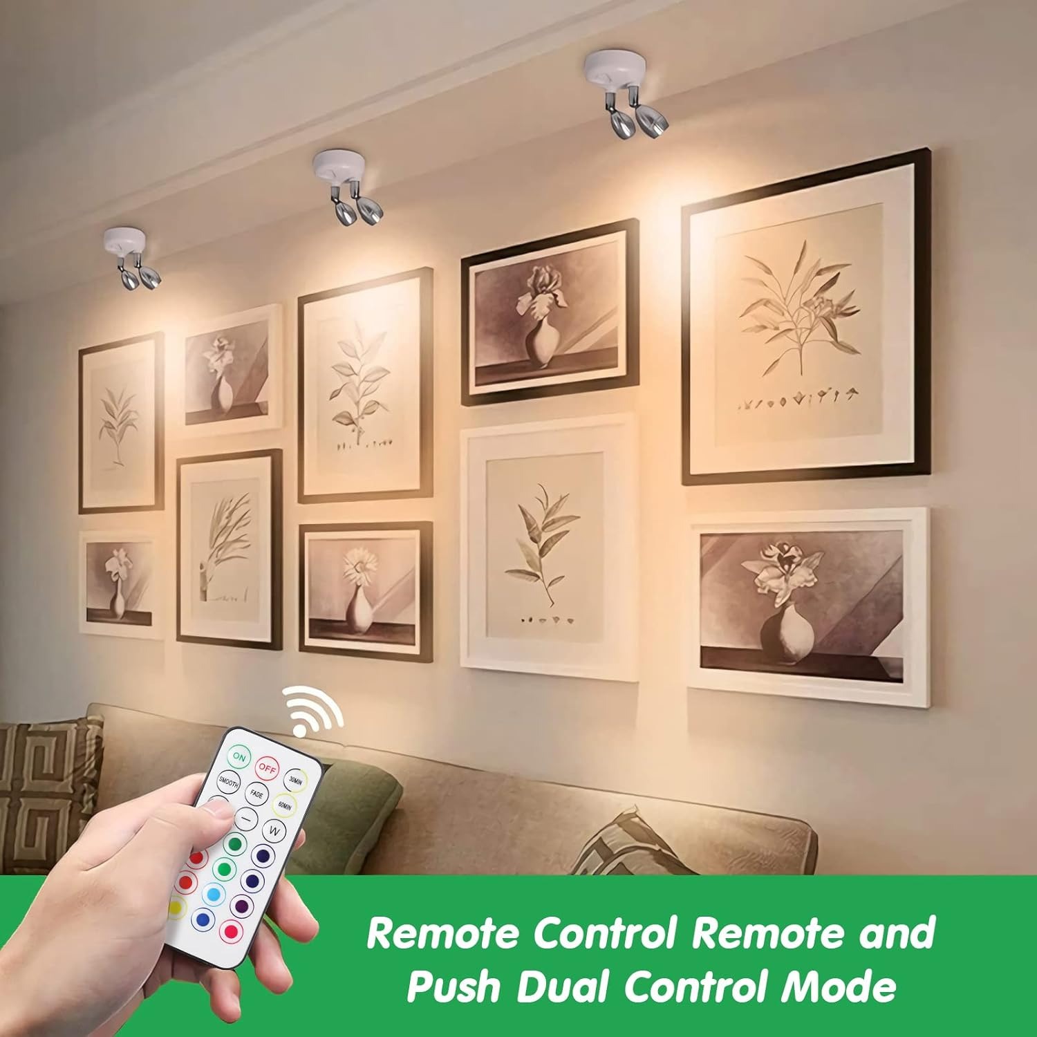 LED Spot Light with Remote 13 Color