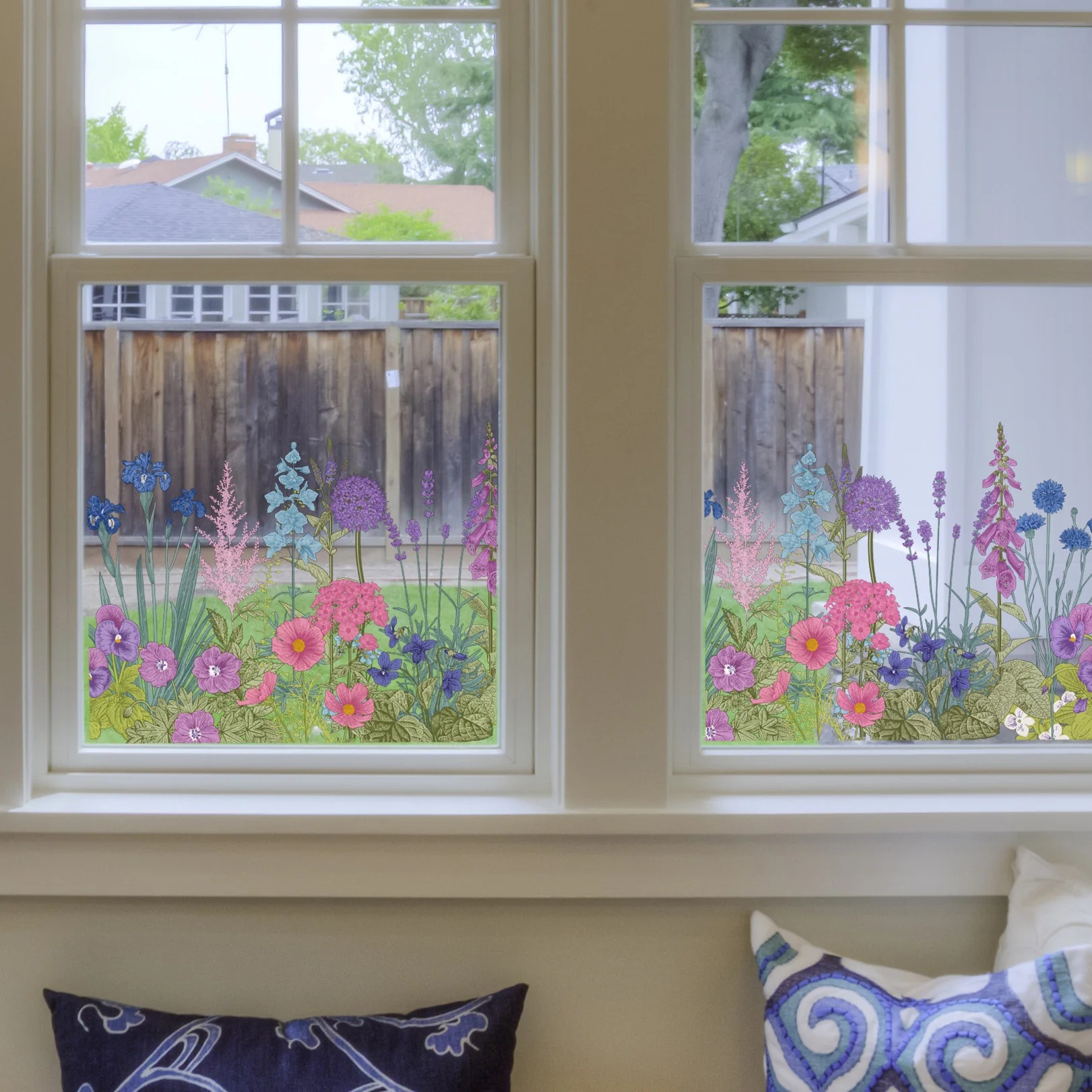 Secret Garden Window Stickers
