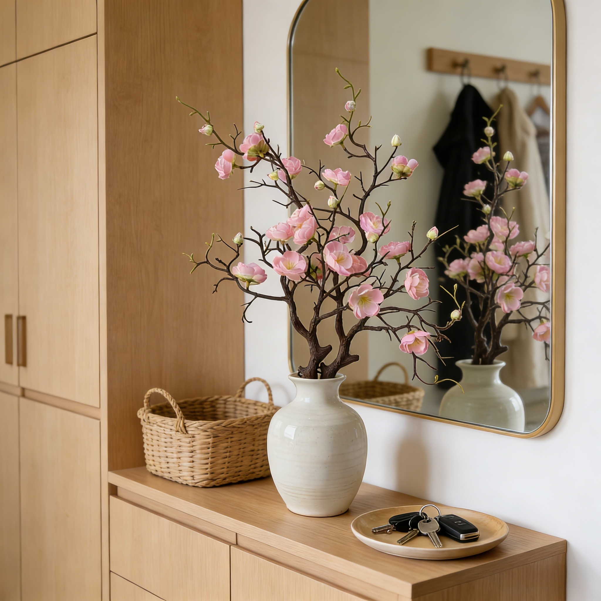 Large Artificial Plum Blossom Branches