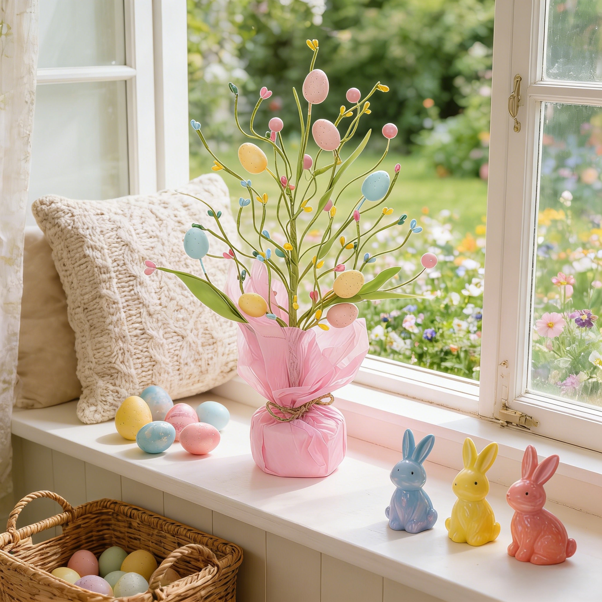 Tabletop Easter Egg Tree