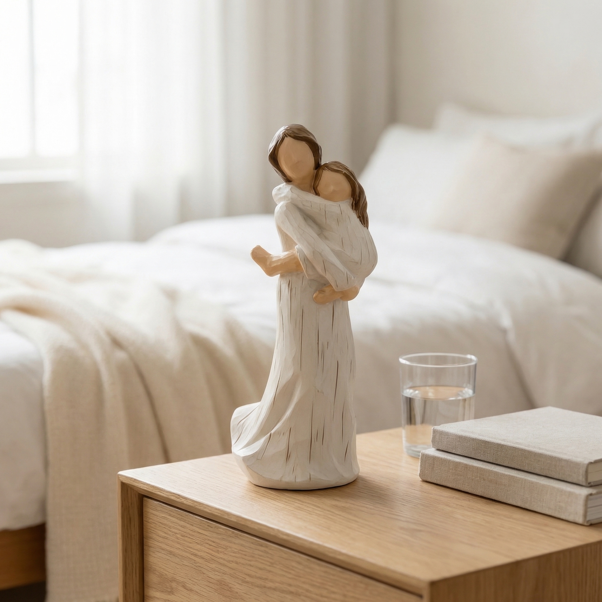 Mother & Child Hug Figurine