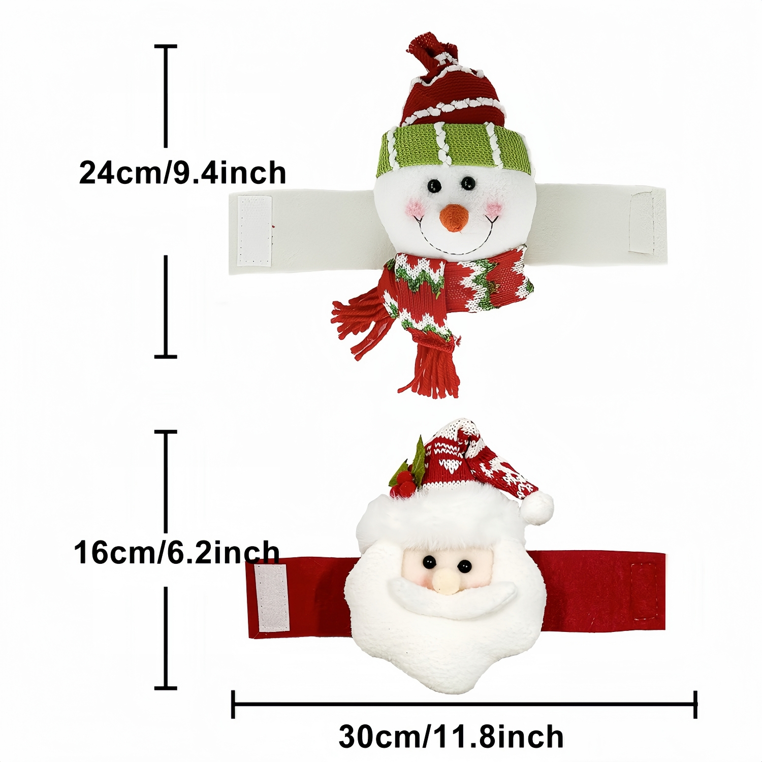 Christmas Curtain Tiebacks
